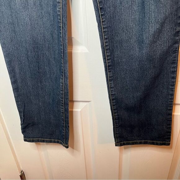 Chico's Straight Leg Jeans Medium Blue Denim 1.5 (10) 28.5” inseam - Picture 5 of 11